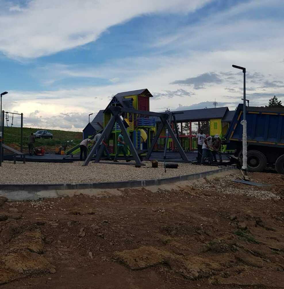 Строительство детской площадки04