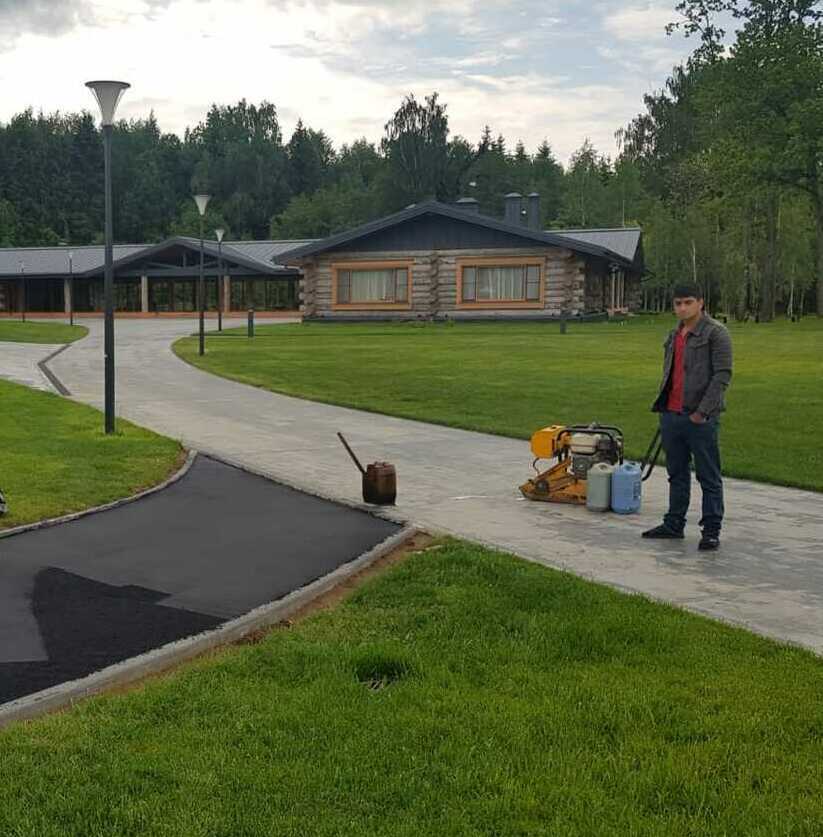 Строительство детской площадки08