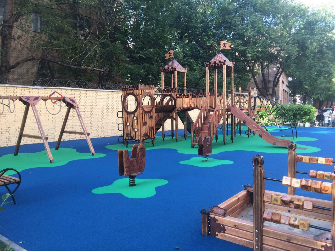 Покрытие из резины