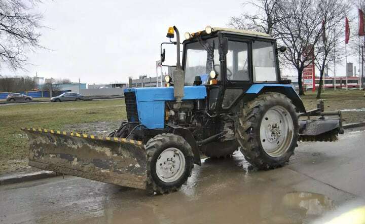 трактор с навесным оборудованием в аренду