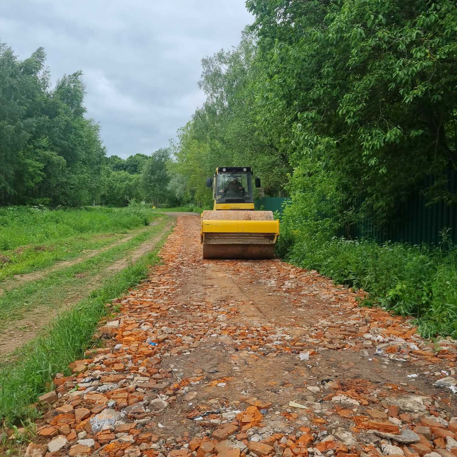 Дорога из Боя кирпича