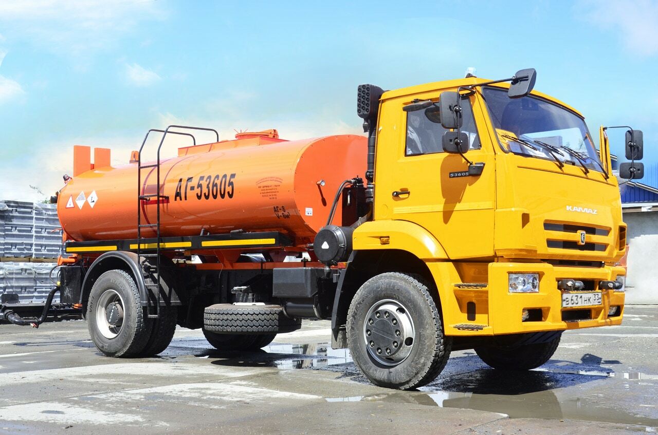Аренда гудронатора АБ 6 на базе камаза