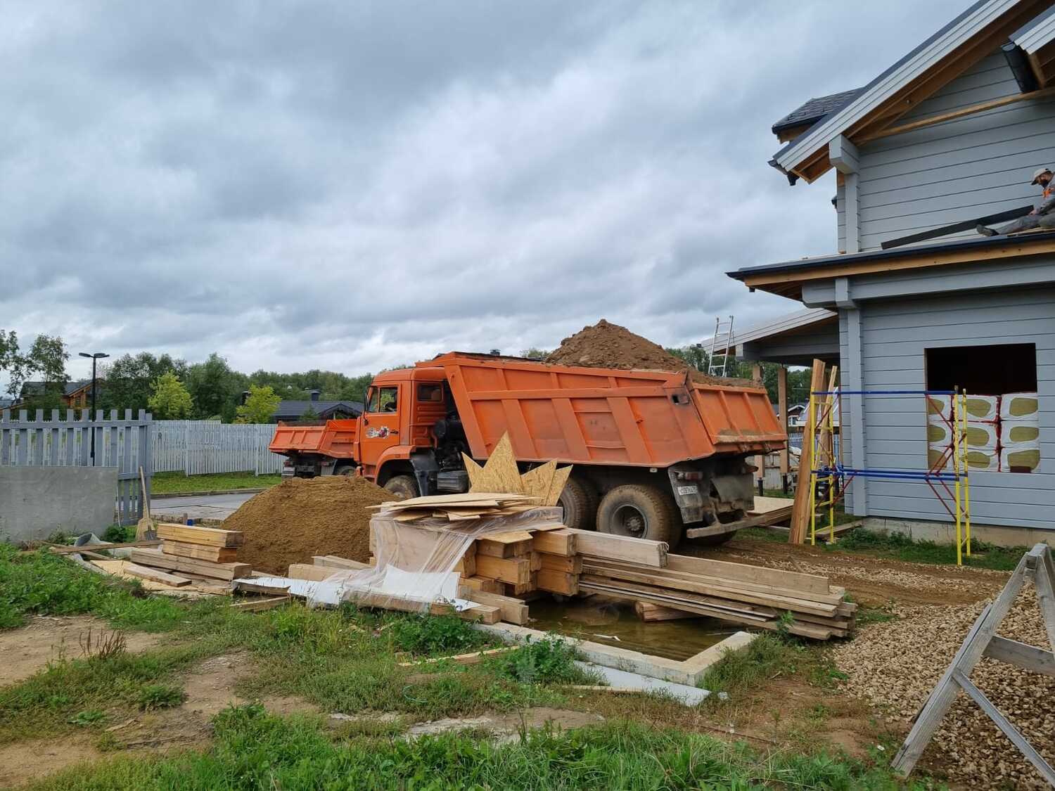Благоустройство выемка грунта
